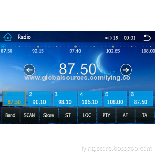 In-dash car DVD player GPS navigation system for Toyota highlander 2009 with Bluetooth